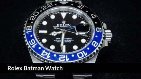 rolex batman cost.